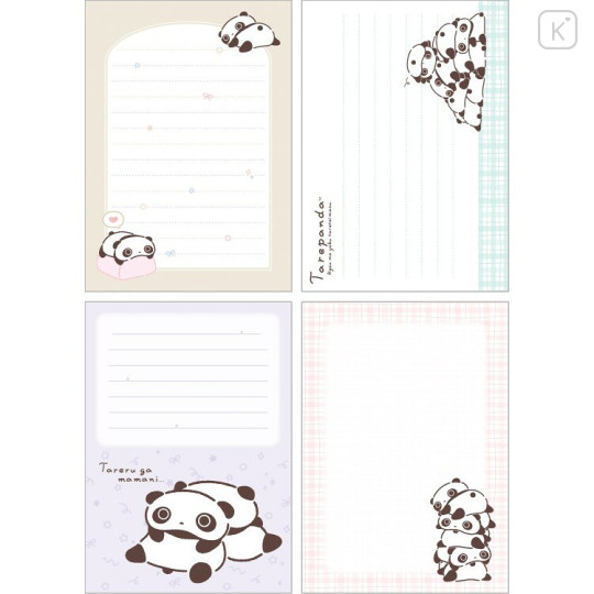 Japan San-X Memo Pad - The Usual Tarepanda A - 2
