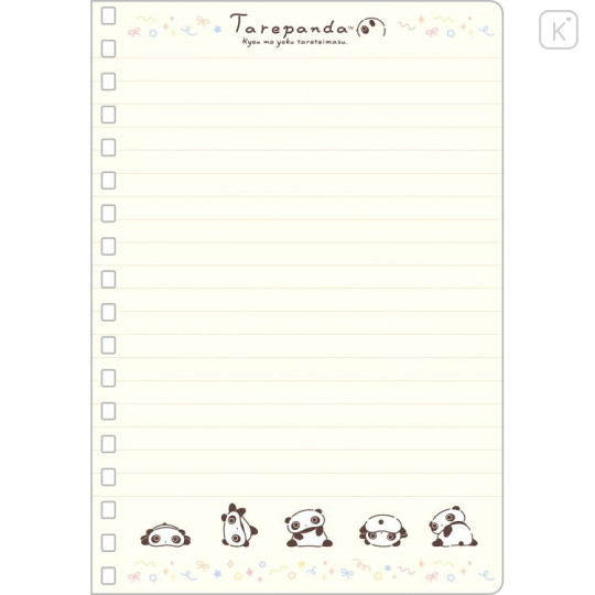 Japan San-X B6SP Notebook - The Usual Tarepanda A - 2