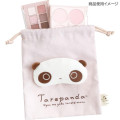 Japan San-X Drawstring Bag with 3D Mascot - The Usual Tarepanda - 4
