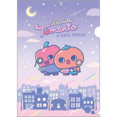 Japan San-X A4 Clear Holder - Uso Tantei Tomanto : Tomanto vs Paprika the Phantom Thief