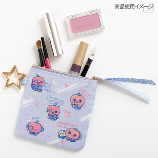 Japan San-X Flat Pouch - Uso Tantei Tomanto : Tomanto vs Paprika the Phantom Thief - 4