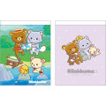 Japan San-X Mini Notepad Set - Rilakkuma : Rilakkuma and Awawaneko - 1