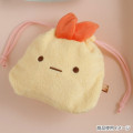 Japan San-X Plush Drawstring Bag - Sumikko Gurashi : Ebifurai no Shippo Fried Shrimp Tail - 2