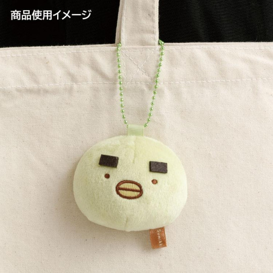 Japan San-X Plush Mirror Keychain - Sumikko Gurashi : Penguin? - 4