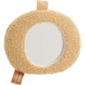 Japan San-X Plush Mirror Keychain - Sumikko Gurashi : Tonkatsu Fried Pork Cutlet - 3