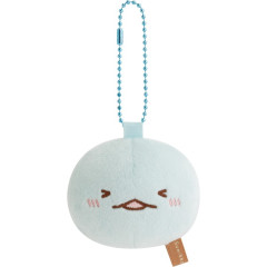 Japan San-X Plush Mirror Keychain - Sumikko Gurashi : Tokage Dinosaur Lizard