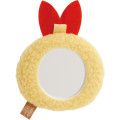 Japan San-X Plush Mirror Keychain - Sumikko Gurashi : Ebifurai no Shippo Fried Shrimp Tail - 3