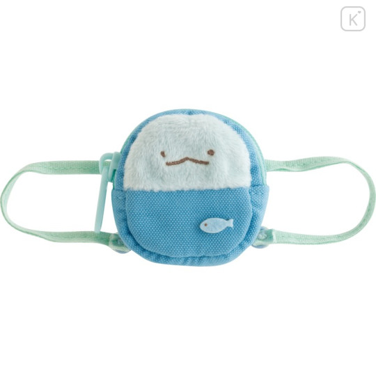 Japan San-X Tenori Plush Backpack - Sumikko Gurashi : Tokage Dinosaur Lizard - 1