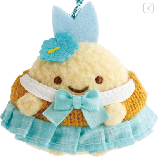 Japan San-X Hanging Plush Toy - Sumikko Gurashi Aji Furai no Shippo : High School - 2