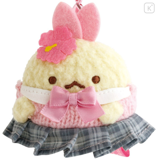 Japan San-X Hanging Plush Toy - Sumikko Gurashi Ebifurai no Shippo : High School - 2