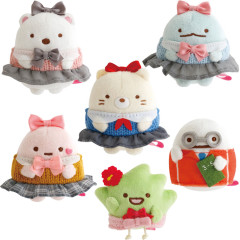Japan San-X Tenori Plush (SS) Set - Sumikko Gurashi : High School