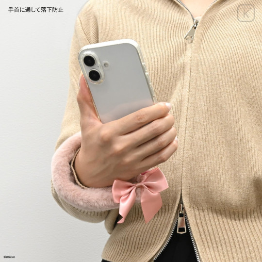 Japan Mikko Illustrations Multi Ring Plus with Fur Hand Strap - Lil ala mode : Cammy - 2