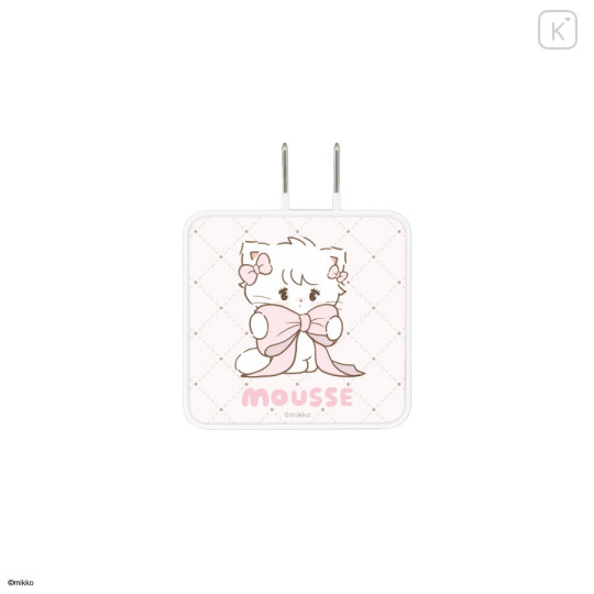 Japan Mikko Illustrations USB Type-C AC Adapter - Lil ala mode : Mousse - 2