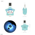 Japan Chiikawa Powattomo Soft Glow USB-C Charm Pin - Hachiware - 2
