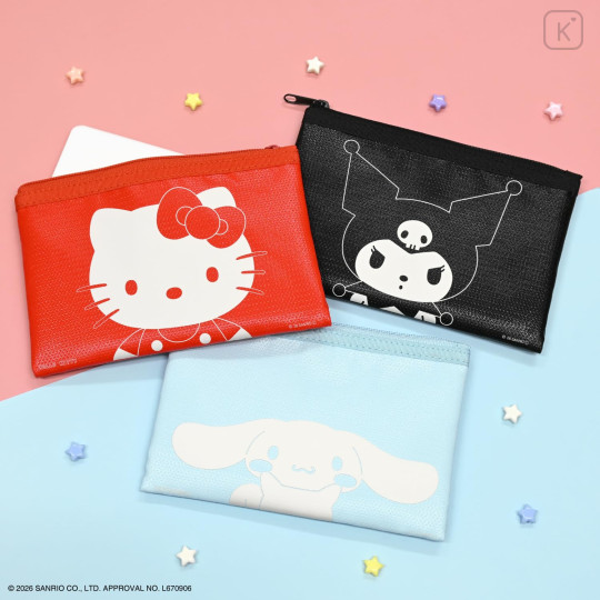 Japan Sanrio Flame Retardant Safety Pouch - Hello Kitty - 6
