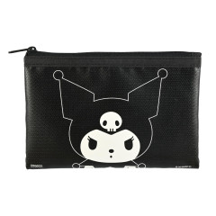 Japan Sanrio Flame Retardant Safety Pouch - Kuromi