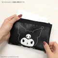 Japan Sanrio Flame Retardant Safety Pouch - Kuromi - 4