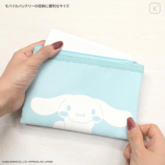Japan Sanrio Flame Retardant Safety Pouch - Cinnamoroll - 4