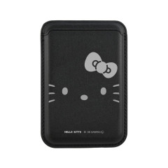 Japan Sanrio MagSafe Card Wallet - Hello Kitty : Black