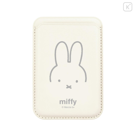 Japan Miffy MagSafe Card Wallet - Miffy : Face - 1