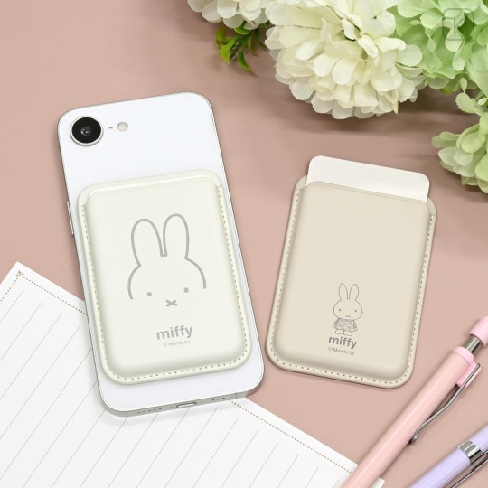 Japan Miffy MagSafe Card Wallet - Miffy - 6