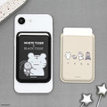 Japan White Tiger and Black Tiger MagSafe Card Wallet - Black - 6