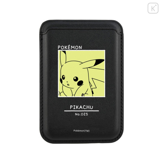 Japan Pokemon MagSafe Card Wallet - Pikachu - 1