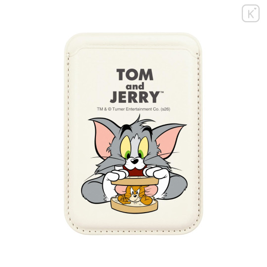 Japan Tom and Jerry MagSafe Card Wallet - Tom & Jerry : Sandwich - 1
