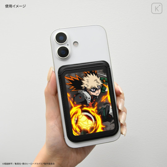 Japan My Hero Academia MagSafe Card Wallet - Katsuki Bakugo - 5