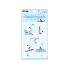 Japan Peanuts Bubble Pop Sticker - Snoopy : Surf