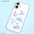 Japan Peanuts Bubble Pop Sticker - Snoopy : Surf - 4