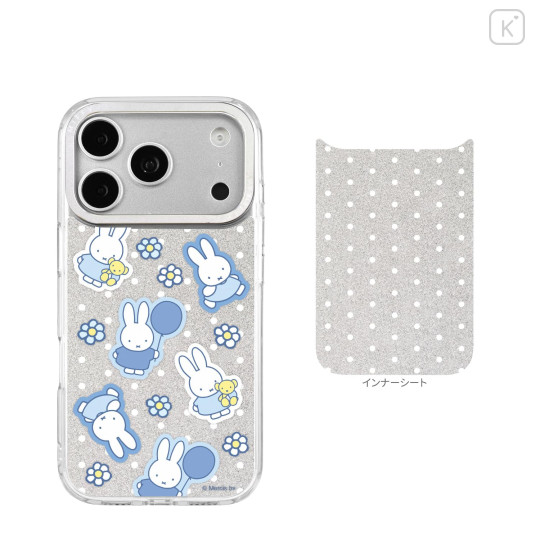 Japan Miffy Camera Frame iPhone 18 Pro / 17 Pro Case - Miffy : Flowers - 2