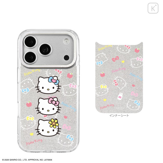 Japan Sanrio Camera Frame iPhone 18 Pro / 17 Pro Case - Hello Kitty - 2
