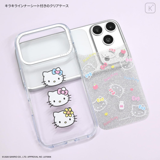 Japan Sanrio Camera Frame iPhone 18 Pro / 17 Pro Case - Hello Kitty - 3