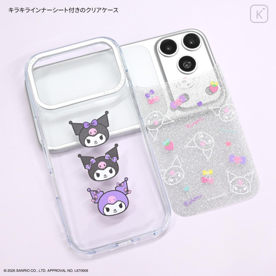 Japan Sanrio Camera Frame iPhone 18 Pro / 17 Pro Case - Kuromi - 3