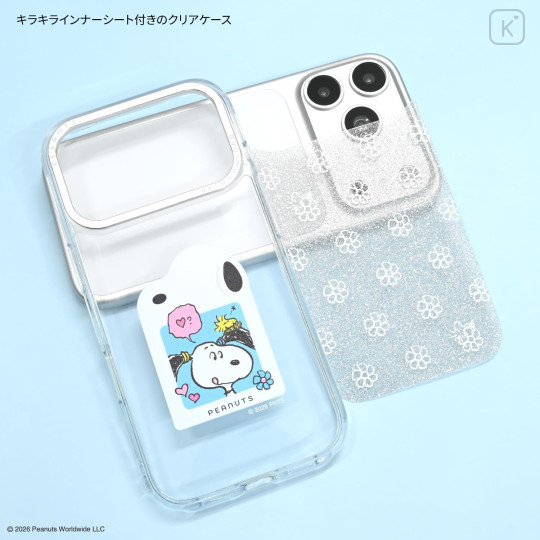Japan Peanuts Camera Frame iPhone 18 Pro / 17 Pro Case - Snoopy : Ohana - 3