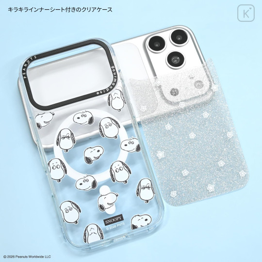 Japan Peanuts Camera Frame iPhone 18 Pro / 17 Pro Case with MagSafe - Snoopy - 3