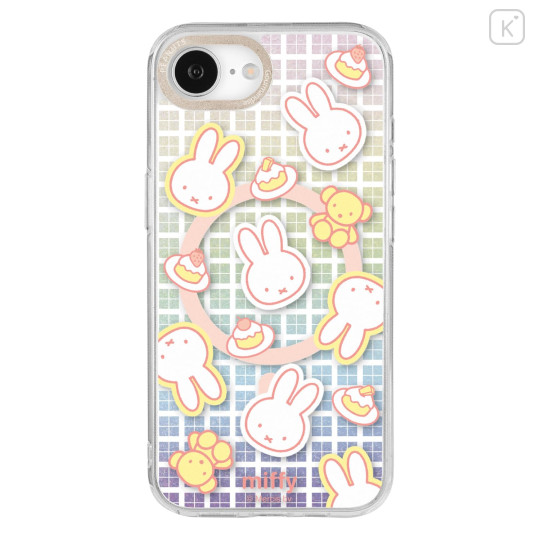 Japan Miffy Camera Frame iPhone 17e / 16e Case with MagSafe - Miffy : Cake - 1
