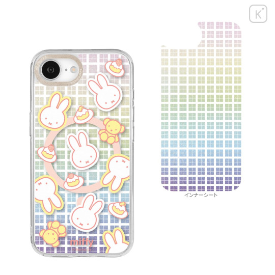 Japan Miffy Camera Frame iPhone 17e / 16e Case with MagSafe - Miffy : Cake - 2
