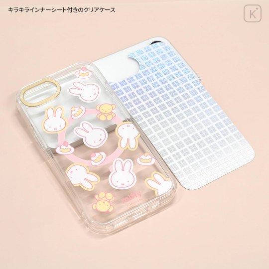 Japan Miffy Camera Frame iPhone 17e / 16e Case with MagSafe - Miffy : Cake - 3
