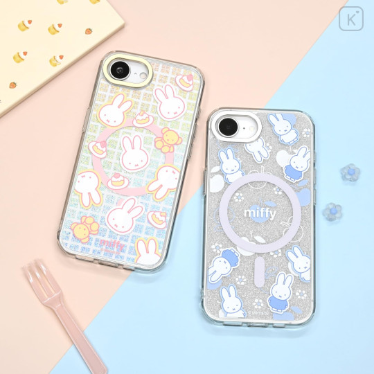 Japan Miffy Camera Frame iPhone 17e / 16e Case with MagSafe - Miffy : Cake - 7