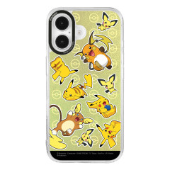 Japan Pokemon Camera Frame iPhone 16 Case - Yellow