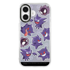 Japan Pokemon Camera Frame iPhone 16 Case - Purple