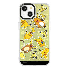 Japan Pokemon Camera Frame iPhone 15 / 14 / 13 Case - Yellow