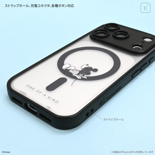 Japan Disney IIIIfit Plump Frame iPhone 18 Pro Max / 17 Pro Max Case with MagSafe - Mickey - 3