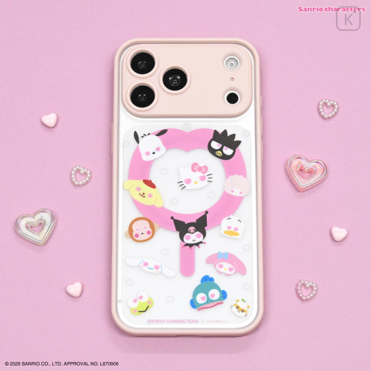 Japan Sanrio IIIIfit Plump Frame iPhone 18 Pro Max / 17 Pro Max Case with MagSafe - 6