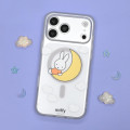 Japan Miffy IIIIfit Plump Frame iPhone 18 Pro Max / 17 Pro Max Case with MagSafe - Miffy : Moon - 6