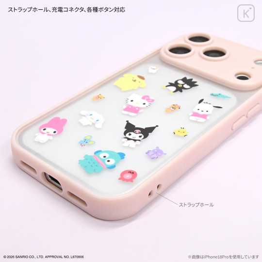 Japan Sanrio IIIIfit Plump Frame iPhone 18 Pro Max / 17 Pro Max Case - 3