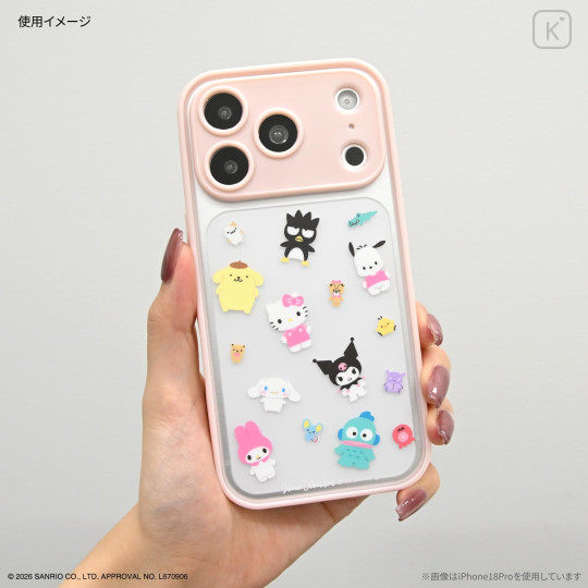 Japan Sanrio IIIIfit Plump Frame iPhone 18 Pro Max / 17 Pro Max Case - 5