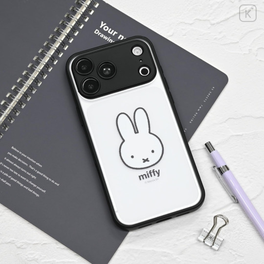 Japan Miffy IIIIfit Plump Frame iPhone 18 Pro Max / 17 Pro Max Case - Miffy - 6